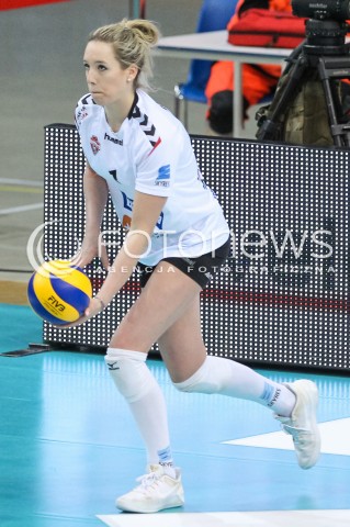  18.03.2018 RZESZOW <br />SIATKOWKA LIGA SIATKOWKI KOBIET LSK 2017/2018 WOMEN VOLLEYBALL POLAND POLISH LEAGUE <br />MECZ DEVELOPRES SKYRES RZESZOW - CHEMIK POLICE <br />N/Z HELENE ROUSSEAUX SYLWETKA <br /> 