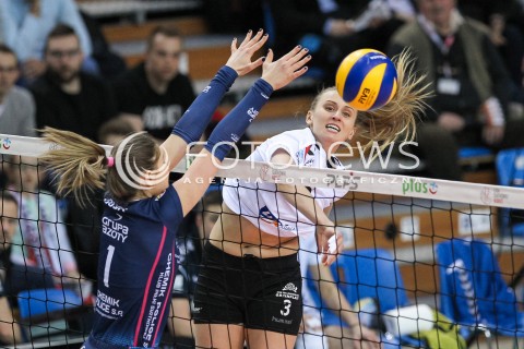 18.03.2018 RZESZOW <br />SIATKOWKA LIGA SIATKOWKI KOBIET LSK 2017/2018 WOMEN VOLLEYBALL POLAND POLISH LEAGUE <br />MECZ DEVELOPRES SKYRES RZESZOW - CHEMIK POLICE <br />N/Z MONIKA PTAK <br /> 