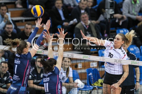  18.03.2018 RZESZOW <br />SIATKOWKA LIGA SIATKOWKI KOBIET LSK 2017/2018 WOMEN VOLLEYBALL POLAND POLISH LEAGUE <br />MECZ DEVELOPRES SKYRES RZESZOW - CHEMIK POLICE <br />N/Z ADELA HELIC <br /> 