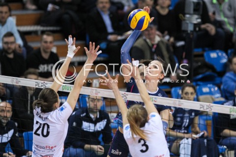  18.03.2018 RZESZOW <br />SIATKOWKA LIGA SIATKOWKI KOBIET LSK 2017/2018 WOMEN VOLLEYBALL POLAND POLISH LEAGUE <br />MECZ DEVELOPRES SKYRES RZESZOW - CHEMIK POLICE <br />N/Z MALWINA SMARZEK <br /> 