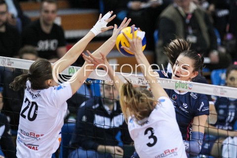  18.03.2018 RZESZOW <br />SIATKOWKA LIGA SIATKOWKI KOBIET LSK 2017/2018 WOMEN VOLLEYBALL POLAND POLISH LEAGUE <br />MECZ DEVELOPRES SKYRES RZESZOW - CHEMIK POLICE <br />N/Z MALWINA SMARZEK <br /> 
