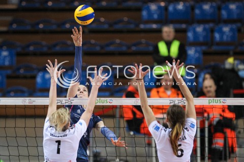  18.03.2018 RZESZOW <br />SIATKOWKA LIGA SIATKOWKI KOBIET LSK 2017/2018 WOMEN VOLLEYBALL POLAND POLISH LEAGUE <br />MECZ DEVELOPRES SKYRES RZESZOW - CHEMIK POLICE <br />N/Z MALWINA SMARZEK <br /> 