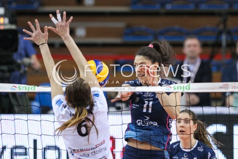  18.03.2018 RZESZOW <br />SIATKOWKA LIGA SIATKOWKI KOBIET LSK 2017/2018 WOMEN VOLLEYBALL POLAND POLISH LEAGUE <br />MECZ DEVELOPRES SKYRES RZESZOW - CHEMIK POLICE <br />N/Z STEFANA VELJKOVIC <br /> 