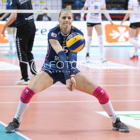  18.03.2018 RZESZOW <br />SIATKOWKA LIGA SIATKOWKI KOBIET LSK 2017/2018 WOMEN VOLLEYBALL POLAND POLISH LEAGUE <br />MECZ DEVELOPRES SKYRES RZESZOW - CHEMIK POLICE <br />N/Z STRASHIMIRA SIMEONOVA SYLWETKA <br /> 