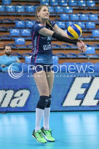  18.03.2018 RZESZOW <br />SIATKOWKA LIGA SIATKOWKI KOBIET LSK 2017/2018 WOMEN VOLLEYBALL POLAND POLISH LEAGUE <br />MECZ DEVELOPRES SKYRES RZESZOW - CHEMIK POLICE <br />N/Z BERENIKA TOMSIA SYLWETKA <br /> 