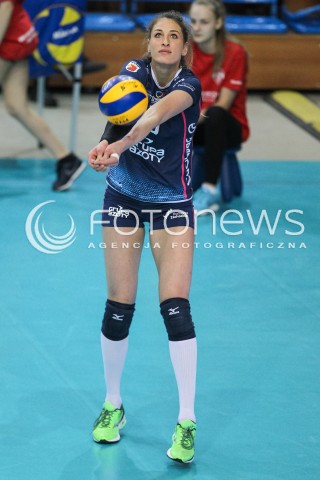  18.03.2018 RZESZOW <br />SIATKOWKA LIGA SIATKOWKI KOBIET LSK 2017/2018 WOMEN VOLLEYBALL POLAND POLISH LEAGUE <br />MECZ DEVELOPRES SKYRES RZESZOW - CHEMIK POLICE <br />N/Z BERENIKA TOMSIA SYLWETKA <br /> 
