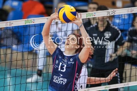  18.03.2018 RZESZOW <br />SIATKOWKA LIGA SIATKOWKI KOBIET LSK 2017/2018 WOMEN VOLLEYBALL POLAND POLISH LEAGUE <br />MECZ DEVELOPRES SKYRES RZESZOW - CHEMIK POLICE <br />N/Z SLADJANA MIRKOVIC SYLWETKA <br /> 
