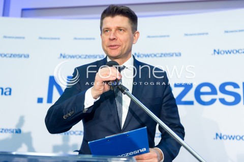  18.03.2018 WARSZAWA<br />RADA KRAJOWA NOWOCZESNEJ<br />N/Z RYSZARD PETRU<br /> 