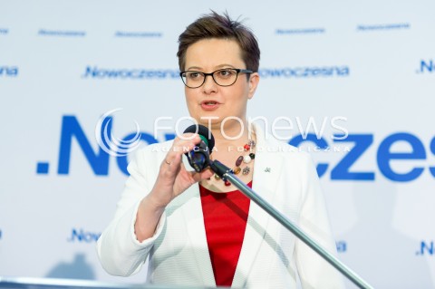  18.03.2018 WARSZAWA<br />RADA KRAJOWA NOWOCZESNEJ<br />N/Z PRZEWODNICZACA NOWOCZESNEJ KATARZYNA LUBNAUER<br /> 