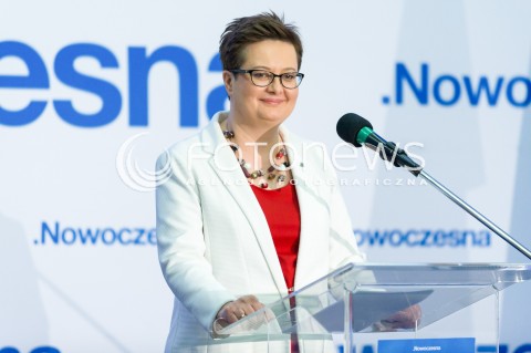  18.03.2018 WARSZAWA<br />RADA KRAJOWA NOWOCZESNEJ<br />N/Z PRZEWODNICZACA NOWOCZESNEJ KATARZYNA LUBNAUER<br /> 