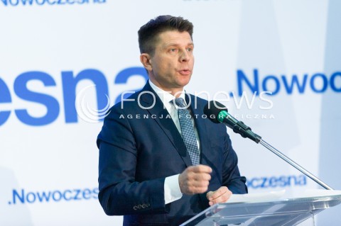  18.03.2018 WARSZAWA<br />RADA KRAJOWA NOWOCZESNEJ<br />N/Z RYSZARD PETRU<br /> 