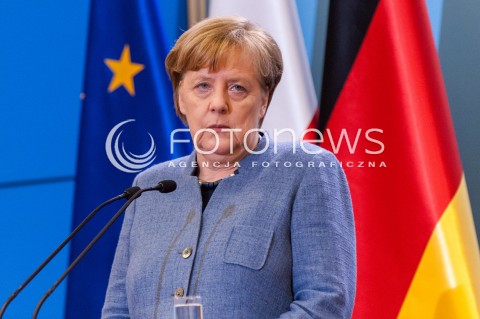  19.03.2018 WARSZAWA<br />SPOTKANIE PREMIERA RP Z KANCLERZ RFN<br />N/Z KANCLERZ NIEMIEC ANGELA MERKEL<br /> 