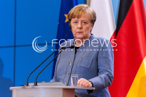 19.03.2018 WARSZAWA<br />SPOTKANIE PREMIERA RP Z KANCLERZ RFN<br />N/Z KANCLERZ NIEMIEC ANGELA MERKEL<br /> 