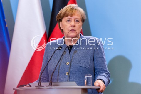  19.03.2018 WARSZAWA<br />SPOTKANIE PREMIERA RP Z KANCLERZ RFN<br />N/Z KANCLERZ NIEMIEC ANGELA MERKEL<br /> 