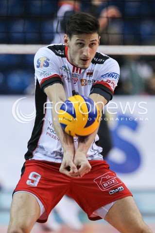  20.03.2018 RZESZOW POLAND<br />SIATKOWKA PUCHAR CEV <br />MEN VOLLEYBALL CEV CUP <br />MECZ 1/2 FINALU - SEMIFINAL MATCH<br />MATCH ASSECO RESOVIA - BELOGORIE BELGOROD <br />N/Z THIBAULT ROSSARD SYLWETKA <br /> 