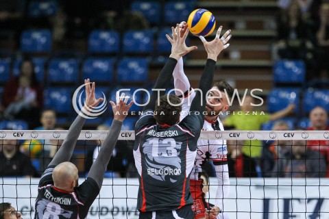  20.03.2018 RZESZOW POLAND<br />SIATKOWKA PUCHAR CEV <br />MEN VOLLEYBALL CEV CUP <br />MECZ 1/2 FINALU - SEMIFINAL MATCH<br />MATCH ASSECO RESOVIA - BELOGORIE BELGOROD <br />N/Z DAWID DRYJA <br /> 