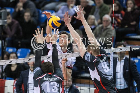  20.03.2018 RZESZOW POLAND<br />SIATKOWKA PUCHAR CEV <br />MEN VOLLEYBALL CEV CUP <br />MECZ 1/2 FINALU - SEMIFINAL MATCH<br />MATCH ASSECO RESOVIA - BELOGORIE BELGOROD <br />N/Z JOCHEN SCHOPS <br /> 