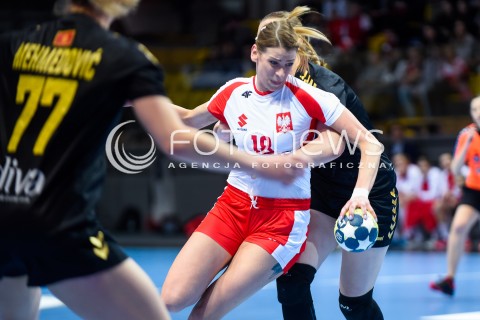  21.03.2018 GDYNIA<br />EHF KWALIFIKACJE DO MISTRZOSTW EUROPY W PILCE RECZNEJ KOBIET 2018<br />EHF WOMENS EUROPEAN CHAMPIONSHIPS QUALIFICATION<br />MECZ POLSKA (poland) - CZARNOGORA (montenegro)<br />N/Z ALEKSANDRA ZYCH<br /> 