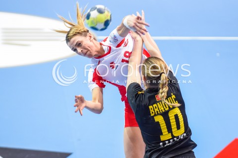  21.03.2018 GDYNIA<br />EHF KWALIFIKACJE DO MISTRZOSTW EUROPY W PILCE RECZNEJ KOBIET 2018<br />EHF WOMENS EUROPEAN CHAMPIONSHIPS QUALIFICATION<br />MECZ POLSKA (poland) - CZARNOGORA (montenegro)<br />N/Z ALEKSANDRA ZYCH<br /> 