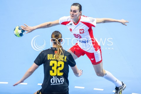  21.03.2018 GDYNIA<br />EHF KWALIFIKACJE DO MISTRZOSTW EUROPY W PILCE RECZNEJ KOBIET 2018<br />EHF WOMENS EUROPEAN CHAMPIONSHIPS QUALIFICATION<br />MECZ POLSKA (poland) - CZARNOGORA (montenegro)<br />N/Z KINGA ACHRUK<br /> 