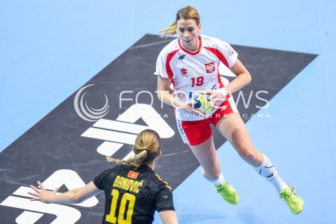  21.03.2018 GDYNIA<br />EHF KWALIFIKACJE DO MISTRZOSTW EUROPY W PILCE RECZNEJ KOBIET 2018<br />EHF WOMENS EUROPEAN CHAMPIONSHIPS QUALIFICATION<br />MECZ POLSKA (poland) - CZARNOGORA (montenegro)<br />N/Z ALEKSANDRA ZYCH<br /> 