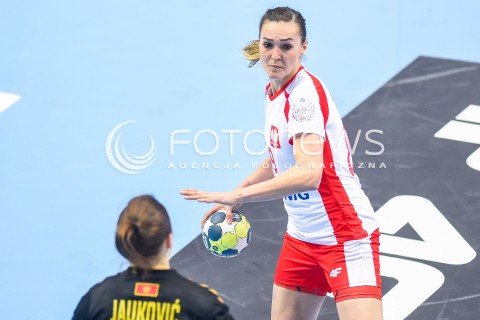  21.03.2018 GDYNIA<br />EHF KWALIFIKACJE DO MISTRZOSTW EUROPY W PILCE RECZNEJ KOBIET 2018<br />EHF WOMENS EUROPEAN CHAMPIONSHIPS QUALIFICATION<br />MECZ POLSKA (poland) - CZARNOGORA (montenegro)<br />N/Z KINGA ACHRUK<br /> 