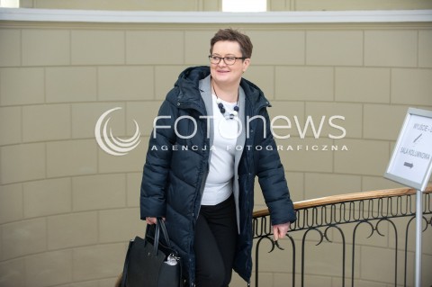  22.03.2018 WARSZAWA SEJM<br />POSIEDZENIE SEJMU<br />N/Z KATARZYNA LUBNAUER<br /> 
