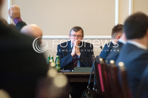  22.03.2018 WARSZAWA SEJM<br />POSIEDZENIE SEJMU<br />N/Z TADEUSZ CYMANSKI PODKOMISJA NADZWYCZAJNA DO ROZPATRZENIA RESTRUKTURYZACJI KREDYTOW DENOMINOWANYCH LUB INDEKSOWANYCH<br /> 