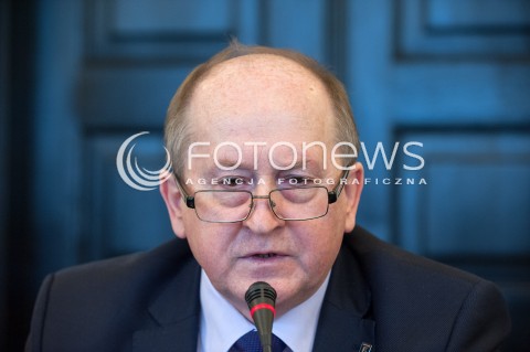  22.03.2018 WARSZAWA SEJM<br />POSIEDZENIE SEJMU<br />N/Z KRZYSZTOF PIETRASZKIEWICZ PREZES ZWIAZKU BANKOW POLSKICH<br /> 