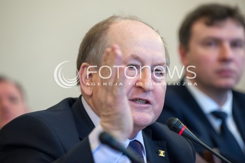  22.03.2018 WARSZAWA SEJM<br />POSIEDZENIE SEJMU<br />N/Z KRZYSZTOF PIETRASZKIEWICZ PREZES ZWIAZKU BANKOW POLSKICH<br /> 
