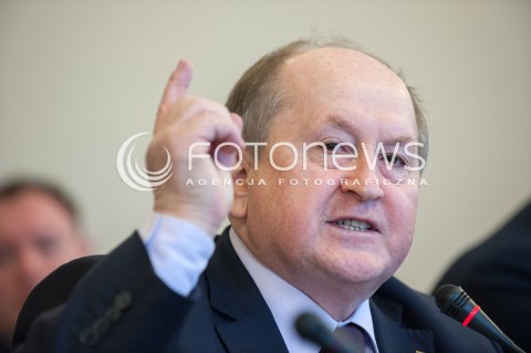  22.03.2018 WARSZAWA SEJM<br />POSIEDZENIE SEJMU<br />N/Z KRZYSZTOF PIETRASZKIEWICZ PREZES ZWIAZKU BANKOW POLSKICH<br /> 