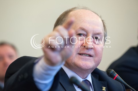  22.03.2018 WARSZAWA SEJM<br />POSIEDZENIE SEJMU<br />N/Z KRZYSZTOF PIETRASZKIEWICZ PREZES ZWIAZKU BANKOW POLSKICH<br /> 