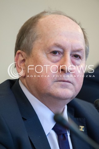  22.03.2018 WARSZAWA SEJM<br />POSIEDZENIE SEJMU<br />N/Z KRZYSZTOF PIETRASZKIEWICZ PREZES ZWIAZKU BANKOW POLSKICH<br /> 