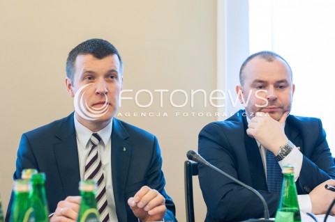  22.03.2018 WARSZAWA SEJM<br />POSIEDZENIE SEJMU<br />N/Z PAWEL MUCHA PIOTR NOWAK<br /> 
