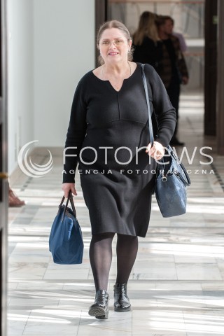  22.03.2018 WARSZAWA SEJM<br />POSIEDZENIE SEJMU<br />N/Z KRYSTYNA PAWLOWICZ<br /> 