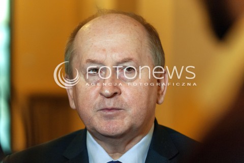  22.03.2018 WARSZAWA SEJM<br />POSIEDZENIE SEJMU<br />N/Z KRZYSZTOF PIETRASZKIEWICZ PREZES ZWIAZKU BANKOW POLSKICH<br /> 