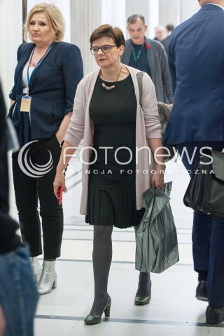  22.03.2018 WARSZAWA SEJM<br />POSIEDZENIE SEJMU<br />N/Z KRYSTYNA SZUMILAS<br /> 