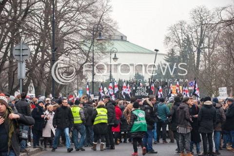  23.03.2018 WARSZAWA<br />CZARNY PIATEK PROTEST<br />N/Z UCZESTNICY WYDARZENIA<br /> 