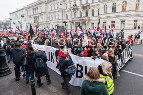  23.03.2018 WARSZAWA<br />CZARNY PIATEK PROTEST<br />N/Z UCZESTNICY WYDARZENIA<br /> 