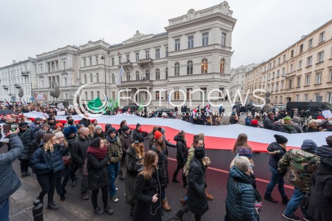  23.03.2018 WARSZAWA<br />CZARNY PIATEK PROTEST<br />N/Z UCZESTNICY WYDARZENIA<br /> 