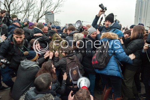  23.03.2018 WARSZAWA<br />CZARNY PIATEK PROTEST<br />N/Z UCZESTNICY WYDARZENIA<br /> 