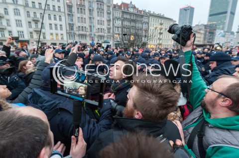 23.03.2018 WARSZAWA<br />CZARNY PIATEK PROTEST<br />N/Z UCZESTNICY WYDARZENIA<br /> 