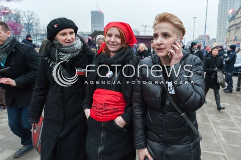  23.03.2018 WARSZAWA<br />CZARNY PIATEK PROTEST<br />N/Z UCZESTNICY WYDARZENIA JOANNA SCHEURING WIELGUS<br /> 