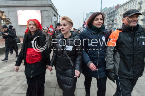  23.03.2018 WARSZAWA<br />CZARNY PIATEK PROTEST<br />N/Z UCZESTNICY WYDARZENIA JOANNA SCHEURING WIELGUS<br /> 
