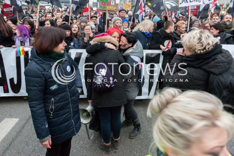  23.03.2018 WARSZAWA<br />CZARNY PIATEK PROTEST<br />N/Z UCZESTNICY WYDARZENIA JOANNA SCHEURING WIELGUS<br /> 