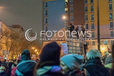  23.03.2018 WARSZAWA<br />CZARNY PIATEK PROTEST<br />N/Z UCZESTNICY WYDARZENIA<br /> 