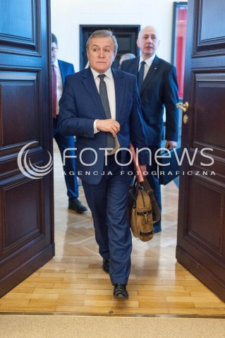  27.03.2018 WARSZAWA<br />POSIEDZENIE RADY MINISTROW<br />N/Z PIOTR GLINSKI<br /> 