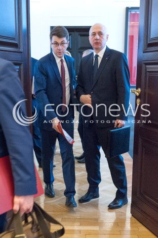  27.03.2018 WARSZAWA<br />POSIEDZENIE RADY MINISTROW<br />N/Z JOACHIM BRUDZINSKI<br /> 