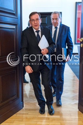 27.03.2018 WARSZAWA<br />POSIEDZENIE RADY MINISTROW<br />N/Z MARIUSZ KAMINSKI HENRYK KOWALCZYK<br /> 