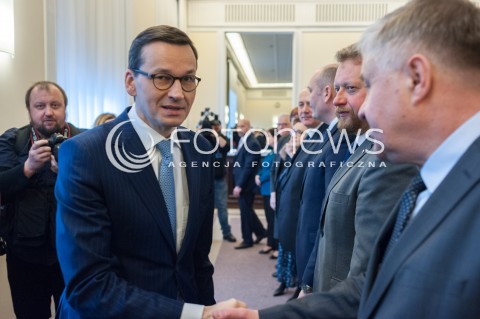  27.03.2018 WARSZAWA<br />POSIEDZENIE RADY MINISTROW<br />N/Z MATEUSZ MORAWIECKI LUKASZ SZUMOWSKI<br /> 